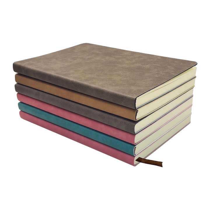 Fábrica directa A5 sublimación agenda en blanco diario cuadernos de cuero sublimación cuaderno al por mayor