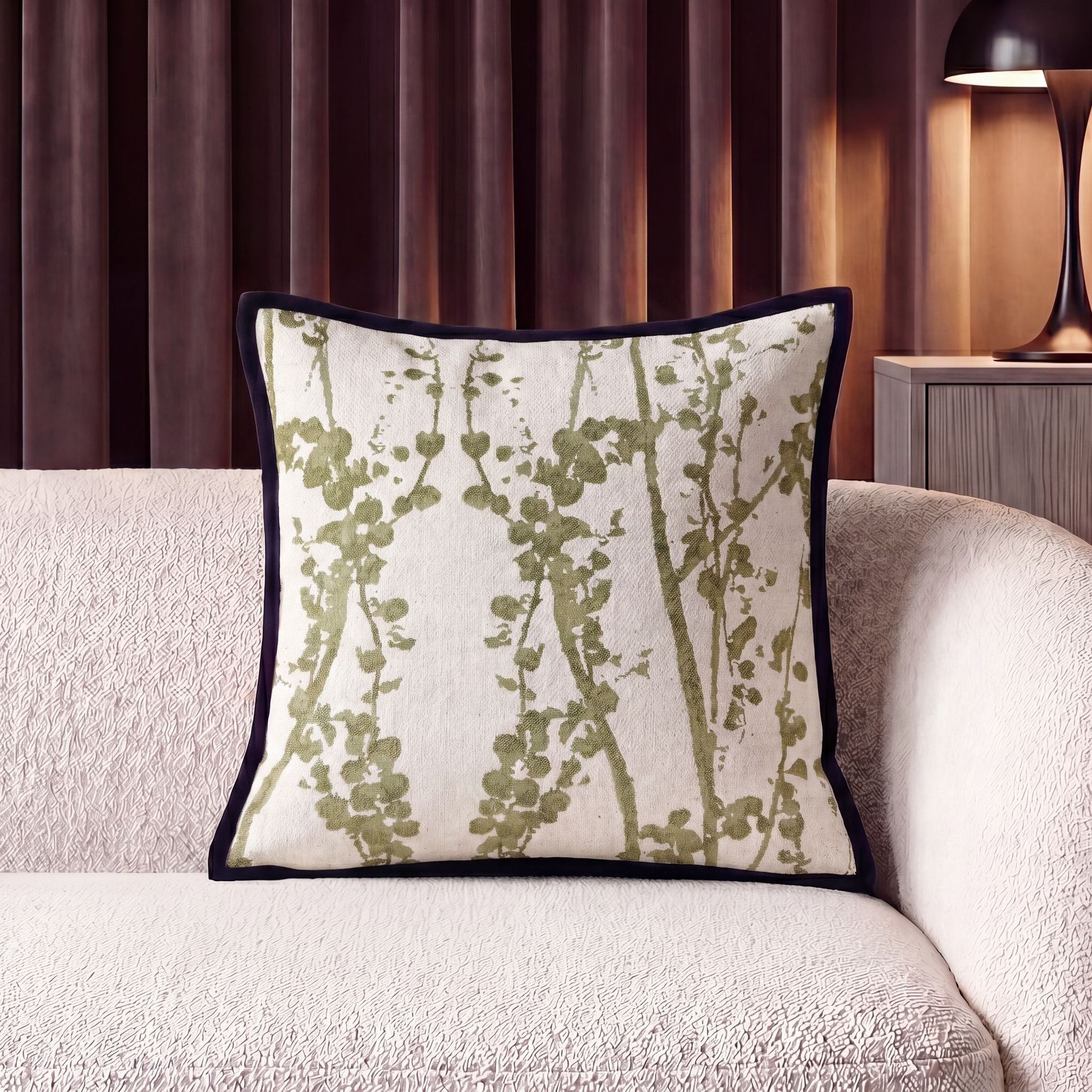 Nórdico de lujo ligero sofá almohada al por mayor almohada de sala de estar inwind jersey jacquard almohada transfronteriza un cabello