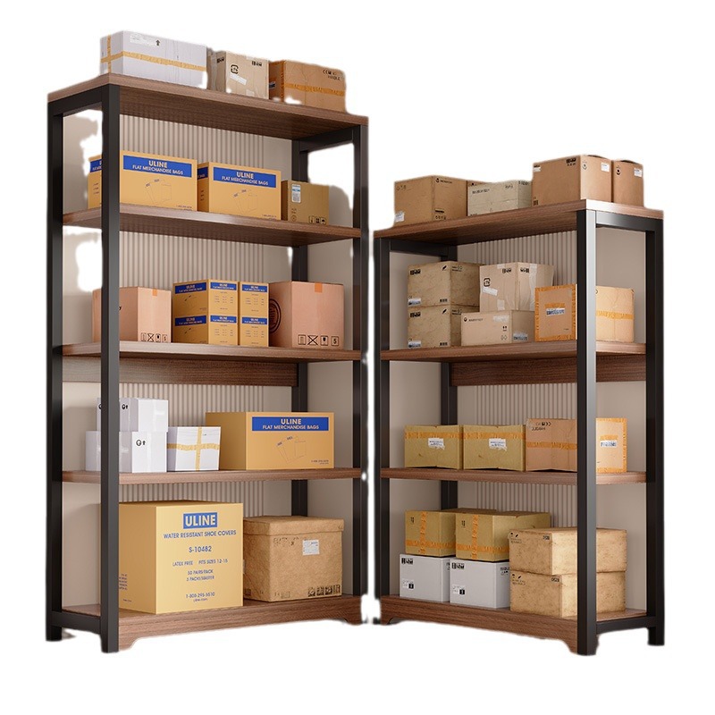 Estante doméstico estante de almacenamiento de piso multicapa almacén de balcón estante de almacenamiento de despensa estante de almacenamiento de cocina multifuncional