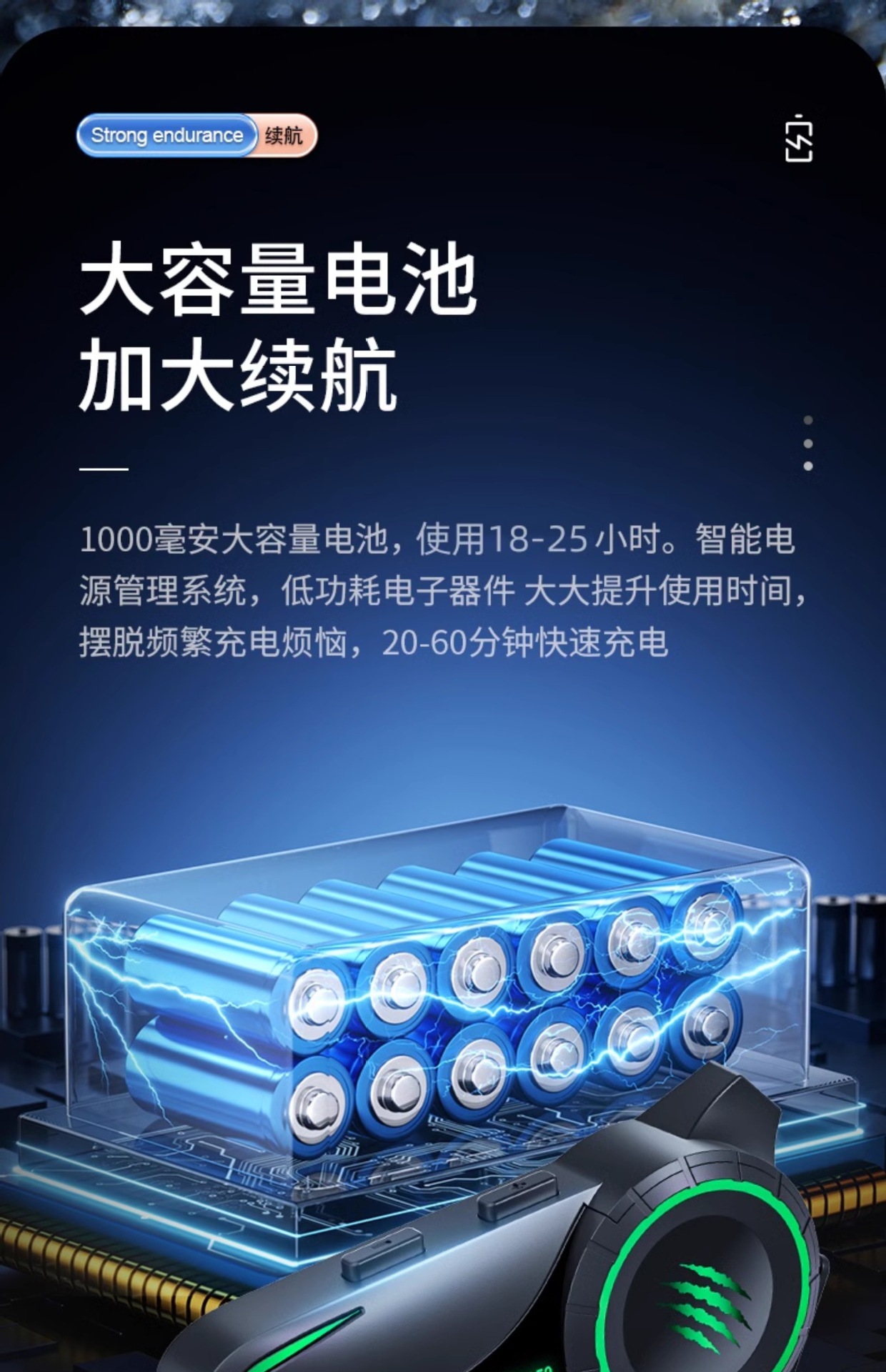 Suitable for Hengjiang A50 Smart Voice Wake-Up Helmet Bluetooth Headset Waterproof Noise Reduction Ultra-Long Battery Life Mesh Multi