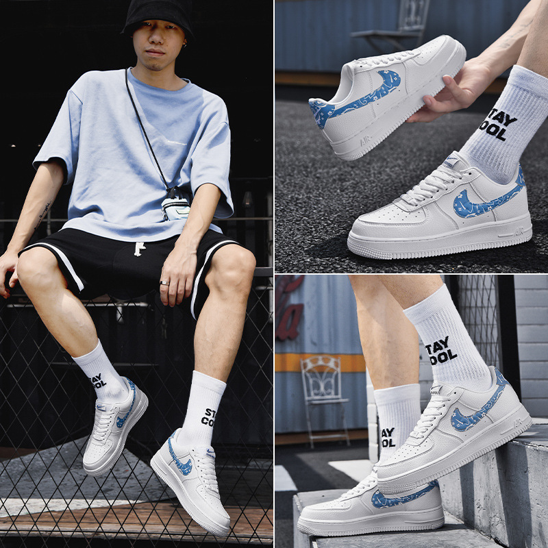 工場直販莆田 AF1 エアフォースワン白靴スポーツレジャー AJ 紳士靴多用途通気性純粋なオリジナル女性モデル|undefined