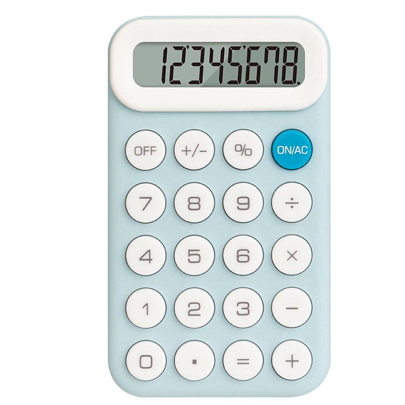 Delikie TE10 calculadora portátil examen de estudiantes computadora portátil pequeña macarón lindo computadora al por mayor