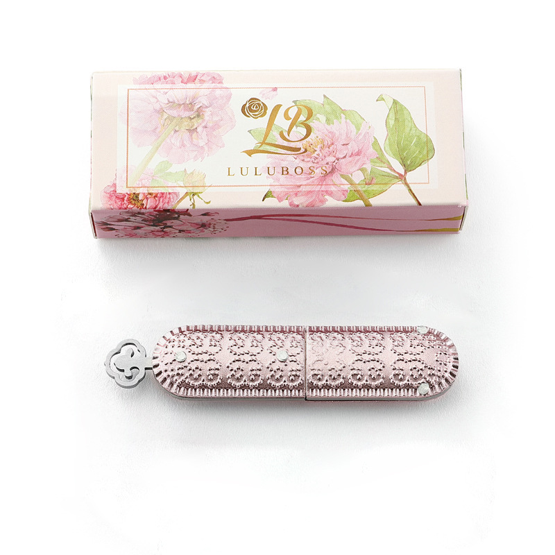 不锈钢户外折叠女士小刀 防身便携水果刀高硬度多功能口红小刀