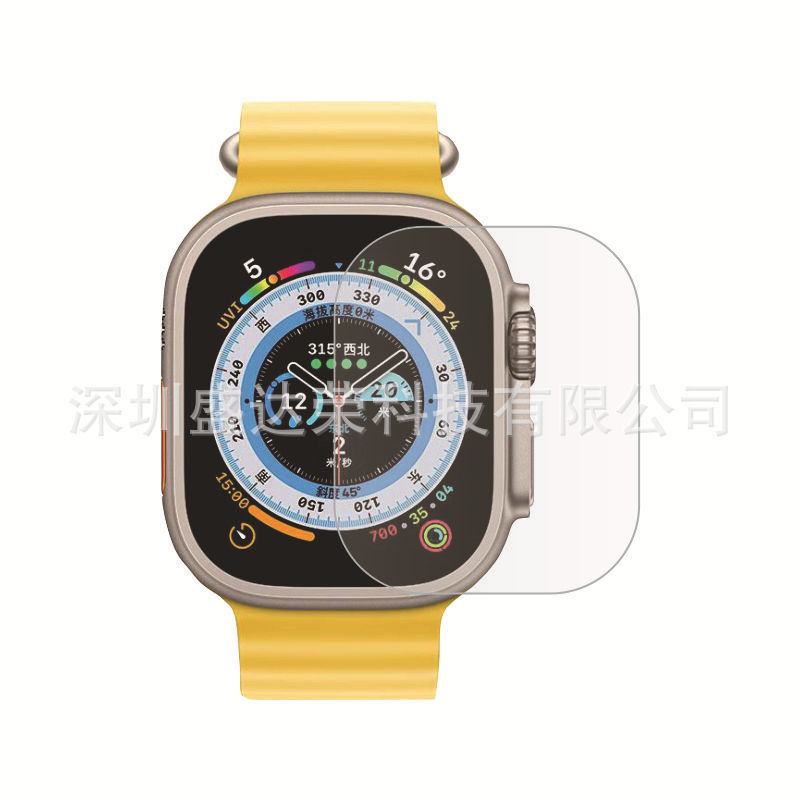 Apple watch ultra腕時計強化膜を適用してリンゴiwatchultraガラス膜49mmを貼る|undefined
