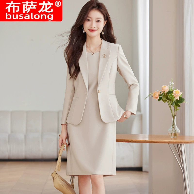 2024 новый стиль busalong busalong женский длинный рукав профессиональный костюм брюки костюмный комбинезон женский 8625