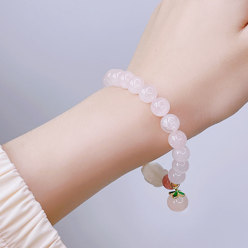 Cute Rabbit Artificial Crystal Beaded Womenu0027S Bracelets 1 Piece
