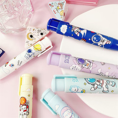 Cartoon astronaut eraser student push-to-extend eraser kindergarten children correction correction stationery supplies