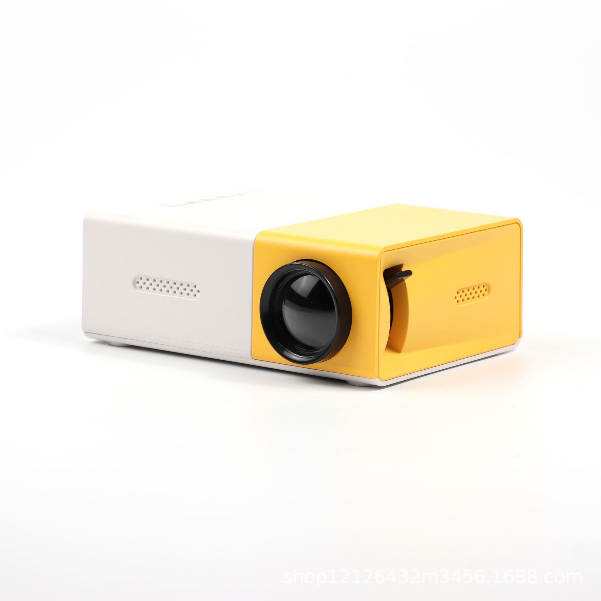 厂家YG300微型迷你投影仪家用led便携式小型高清1080P家庭投影机