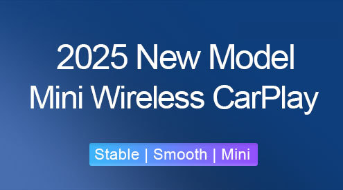 New Wireless Carplay Box Wired to Wireless Adapter Carplay Android Auto 2-in-1
