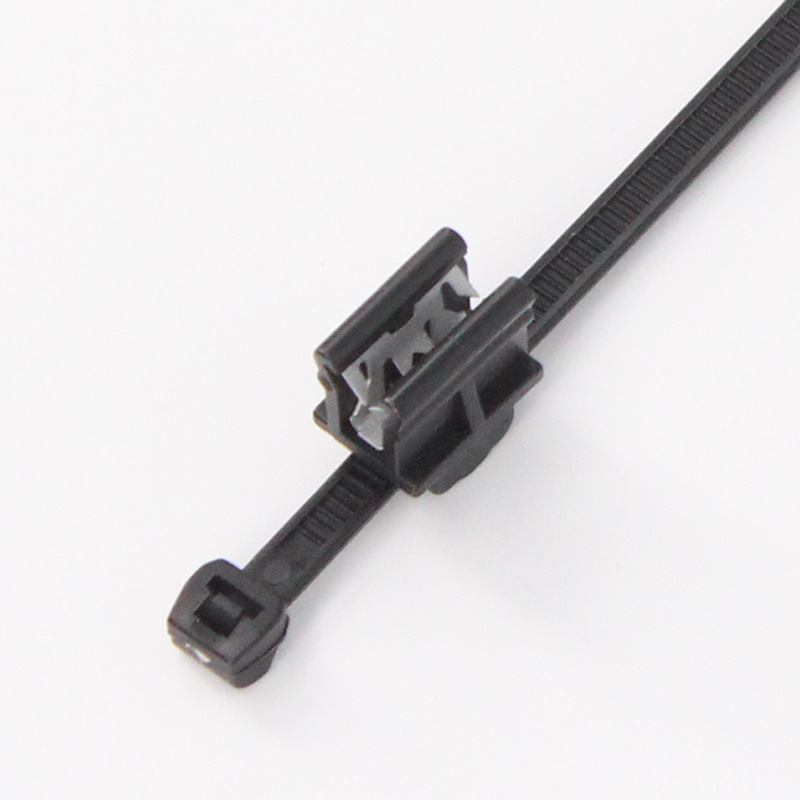 汽车基板扎带飞机头插销式尼龙扎带线束卡扣固定绑带线束扎带