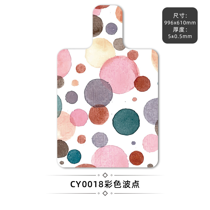 컬러 폴카 도트 99.6*61cm