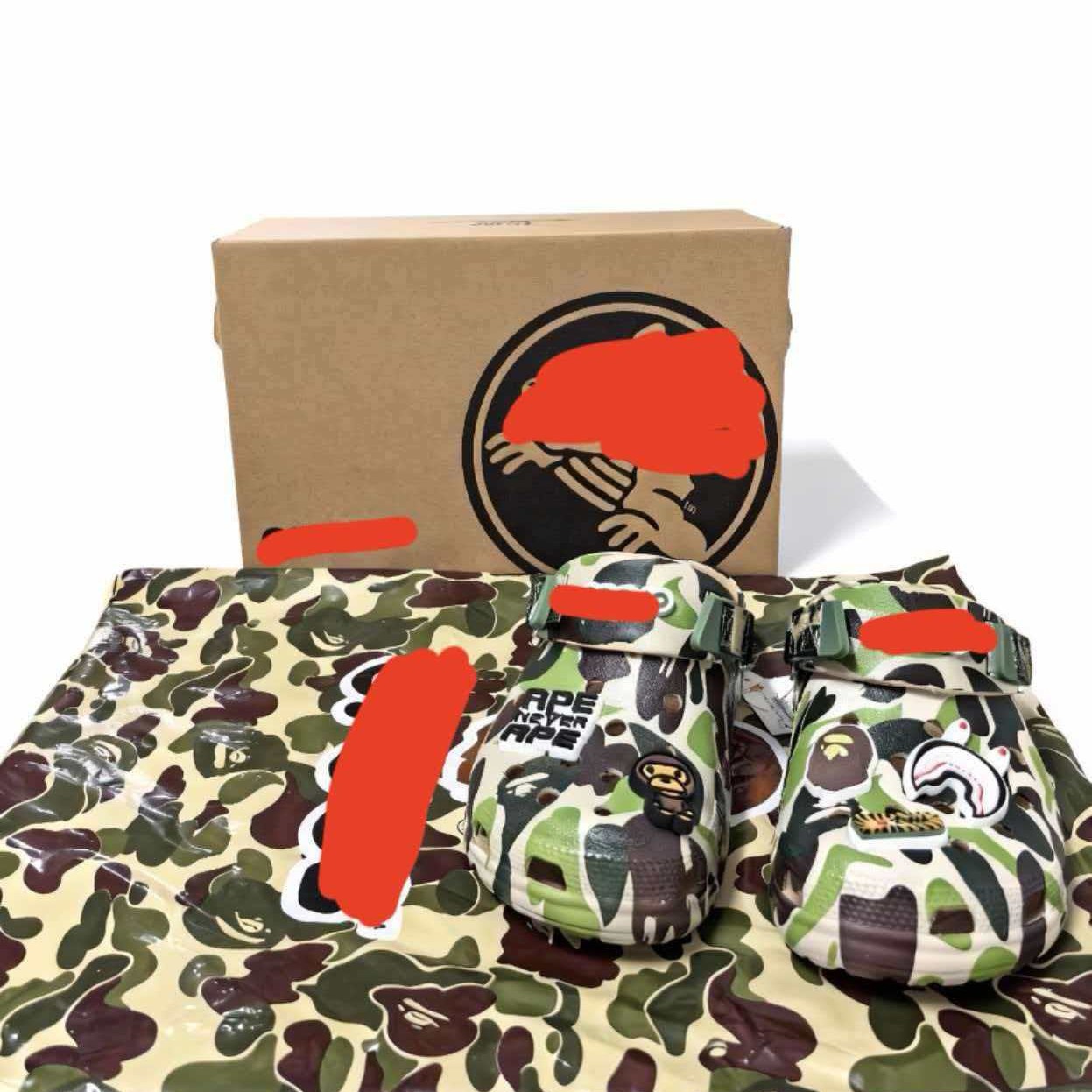 CROSS2025 nuevos zapatos de camuflaje de cabeza de mono padre-hijo ventilado al aire libre ocio marcas de moda frescas arena de tendencia