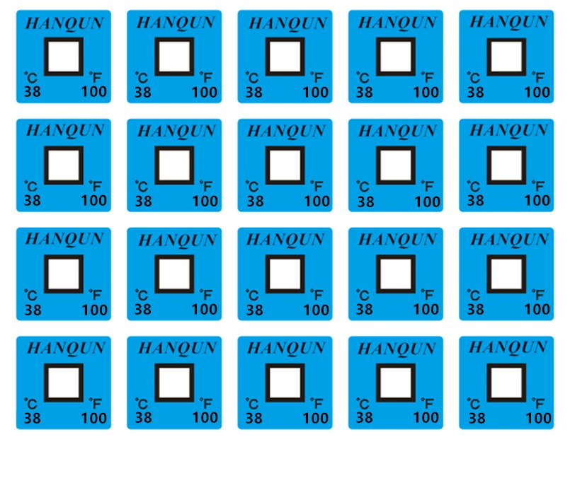 HWDJ-38 бумага для измерения температуры с изменением цвета группа Han необратимый патч для измерения температуры индикатор температуры изменение цвета ручка чувствительная к температуре полоса