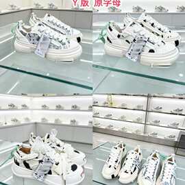 檀健次明星同款复古作旧乞丐鞋厚底增高板鞋情侣舒适百搭帆布鞋