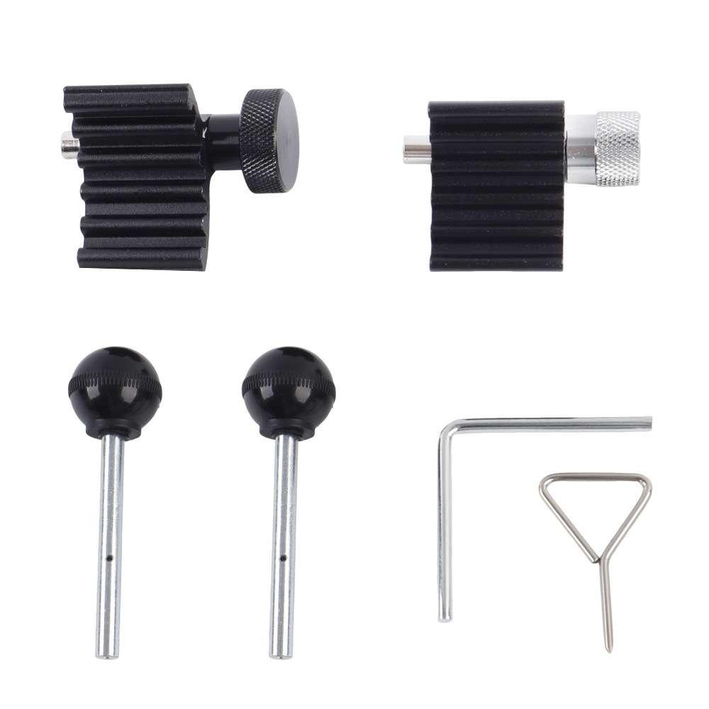 6-Piece Diesel Engine Timing Tool Kit for Auto Repair, Specifically for Fixing the Crankshaft of Volkswagen and Audi Engines
