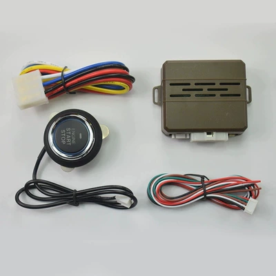 Car anti-theft device Car Modification One-Button Start - 901c-little-shell-english