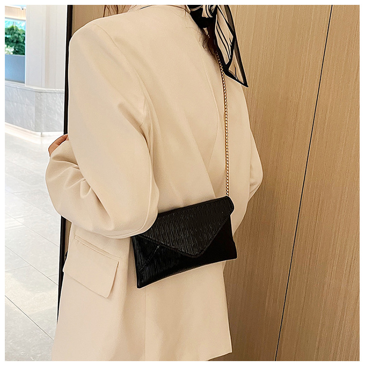 132g Weight Polyester Cotton Lining Material Flip Cover Closure Type Single Shoulder Strap Strap Type Envelope Bag Bags Type Casual, Holiday Occasion Pu Leather Material Solid Color Pattern All Seasons Season Women's Gender Vintage Style, Classic Style Style Medium Size Women's Medium Pu Leather Solid Color Vintage Style Classic Style Flip Cover Envelope Bag 8