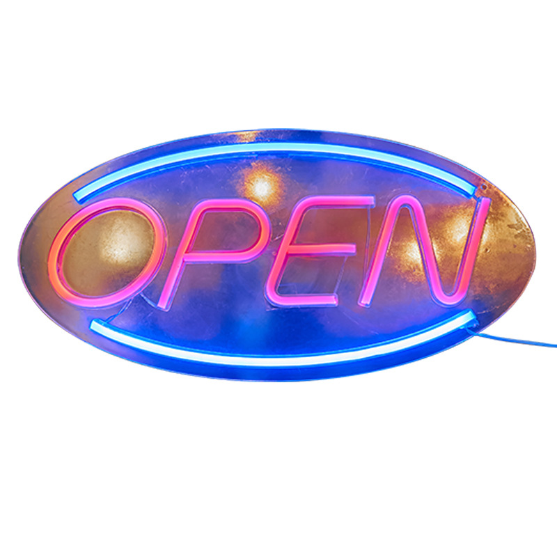 국경 간 재고 공급 새로운 OPRN 네온 스타일링 램프 가게 펜던트 그물 붉은 빛 장식 야간 조명