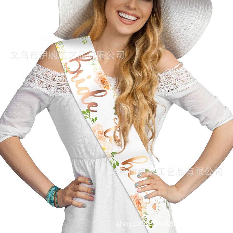 Suministro directo de fábrica de la venta caliente sola novia fiesta para ser nupcial etiqueta cinturón ido transferencia de calor de doble cara correa para el hombro