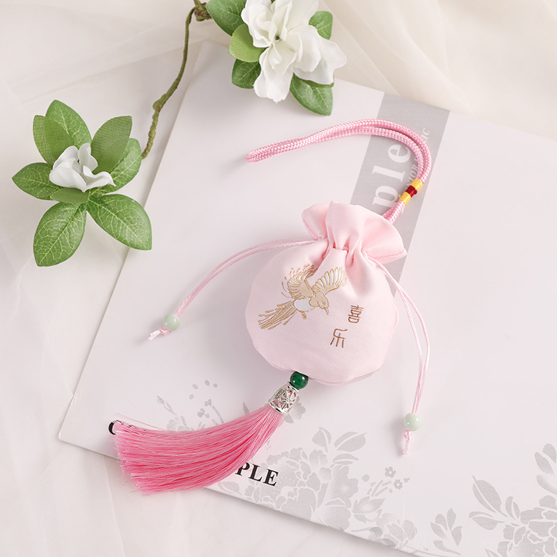 Nafu Car Hanger Xile [Pink] [Empty Bag]
