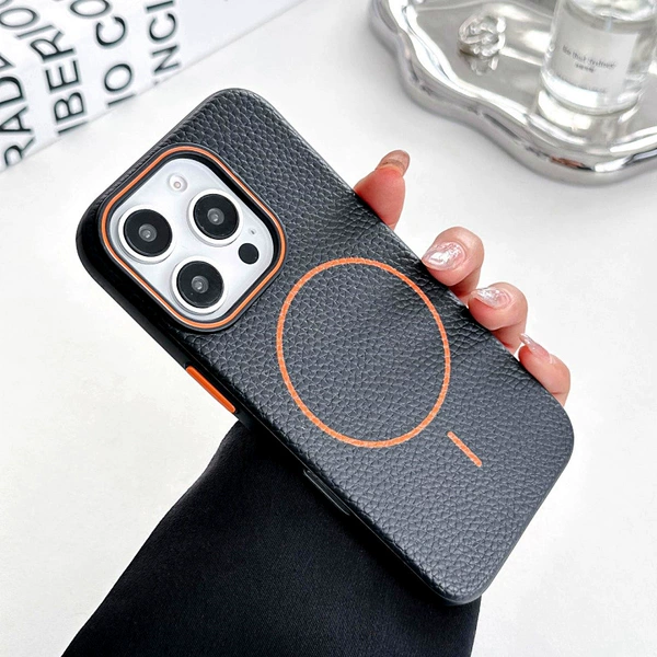 Black and orange