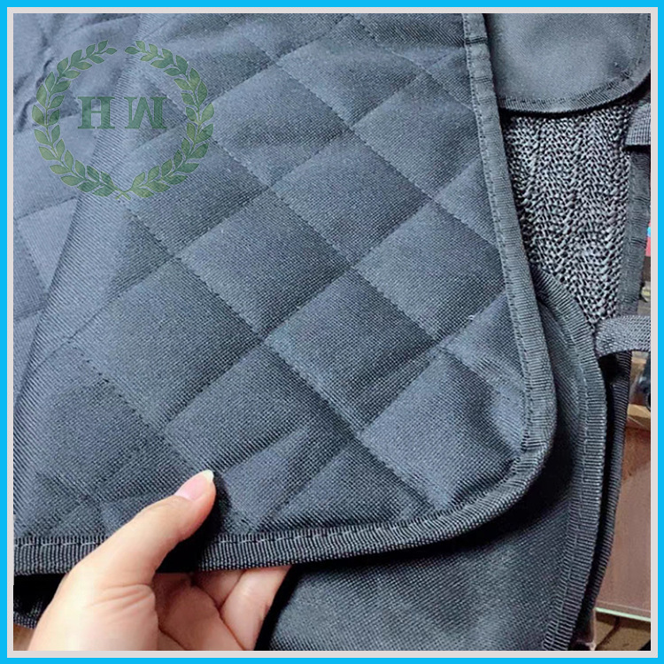 600D Oxford Quilted Car Anti-urine Pad Fabric Waterproof Pet Pad Fabric Ultrasonic Wireless Quilting