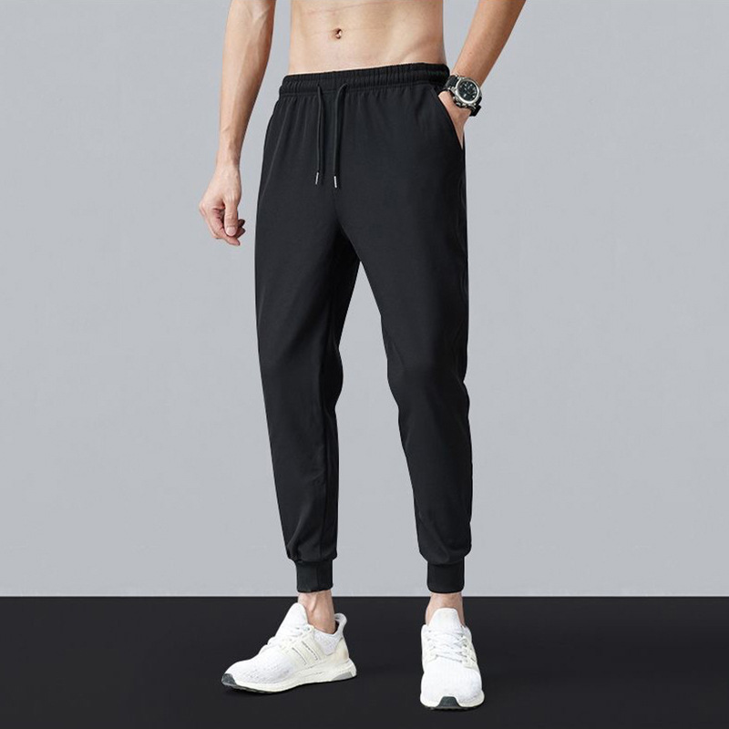 Pantalones deportivos casuales de invierno para hombre, estilo coreano, modernos, de talla grande, versátiles, adelgazantes