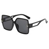 Fashionable sunglasses, trend retro square glasses solar-powered, 2022 collection, internet celebrity