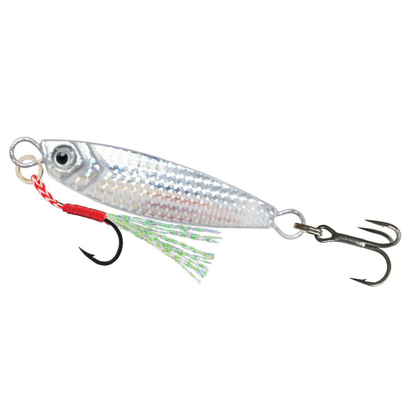 遠投漂落路亜馬牌鉄板鉛魚二代7g-30gバイオニック義肢の薄い海水の首を上げて魚の餌を釣ります。|undefined