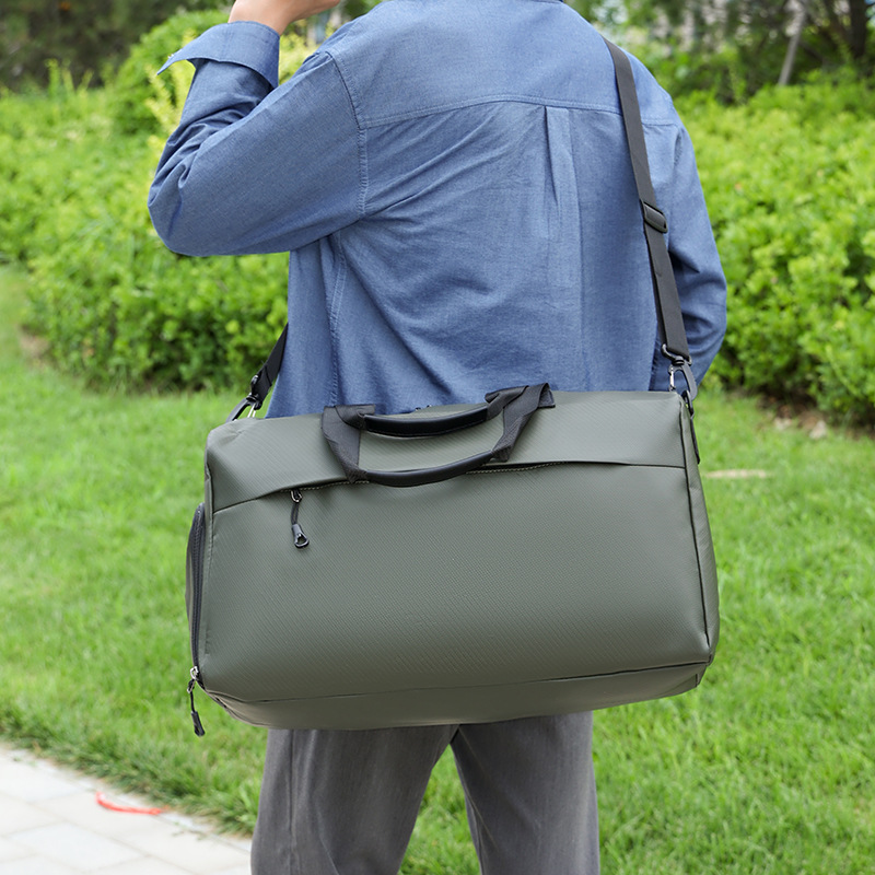 2025 simple multicapa bolsas de negocios para hombres bolsas de viaje de gran capacidad bolsas deportivas de fitness bolsas de viaje de negocios