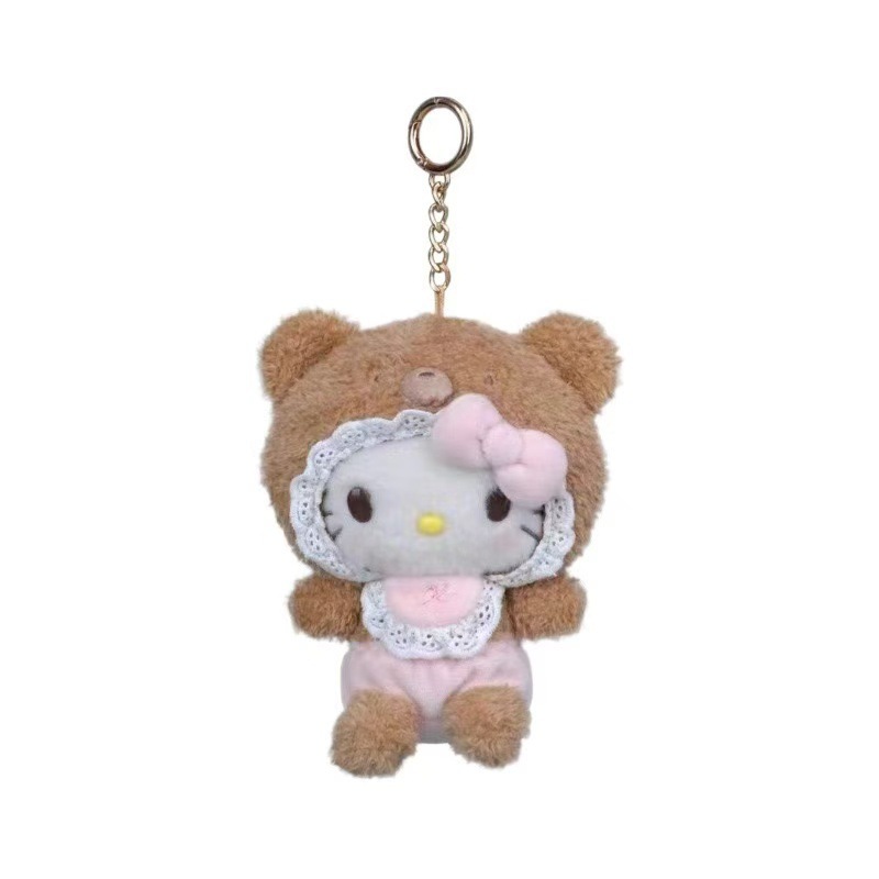 ハローキティペンダント女性クリエイティブかわいい猫バッグペンダントぬいぐるみホリデーギフトラテクマ|undefined