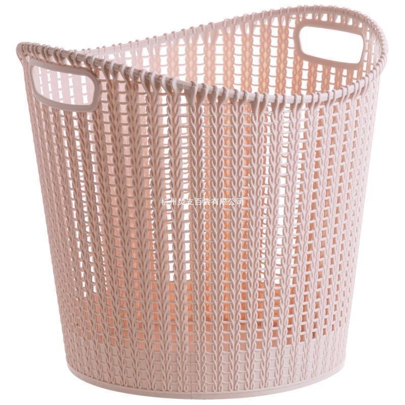 Dirty Clothes Basket, Clothing and Toy Storage Basket, Household Cut Out Plastic Bathroom Laundry Basket, Dirty Clothes Basket, Dirty Clothes Storage Basket