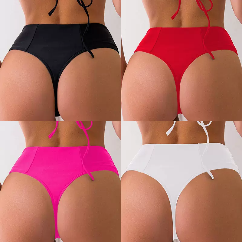 2025新款爆款跨境欧美性感比基尼下装泳裤丁字裤女