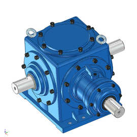 上海品联现货T20-1:1-1-LR十字换向器齿轮箱 90度直角转向箱