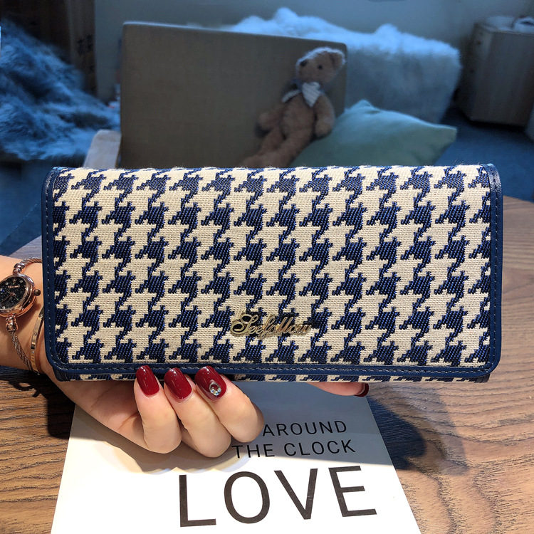 Portafoglio lungo con consegna spot per donna 2024 nuovo stile borsa per carte multi-card in vera pelle borsa per cellulare di grande capacità alla moda_voghion.com