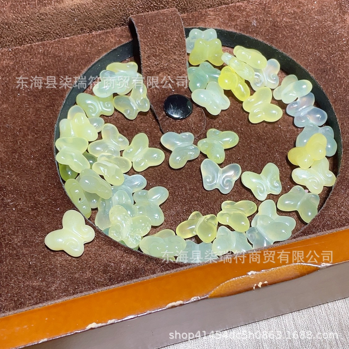 New Product Xiuyu Butterfly Accessories DIY Cultural Accessories Bracelet Bracelet Bead Braided Rope Pendant Creative Accessories