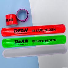 反光啪啪圈 户外反光手环 广告拍拍手腕带  单色丝印拍拍圈