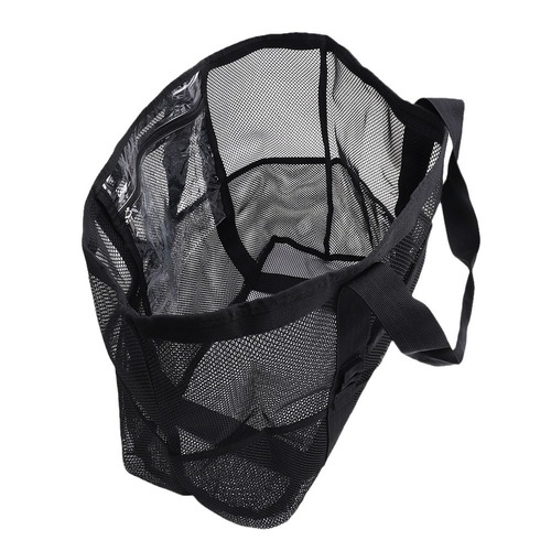 Portable Beach Bag Amazon Mesh Beach Bag Bathroom Bag Toy Storage Bag Large Capacity Mesh Hollow Bag