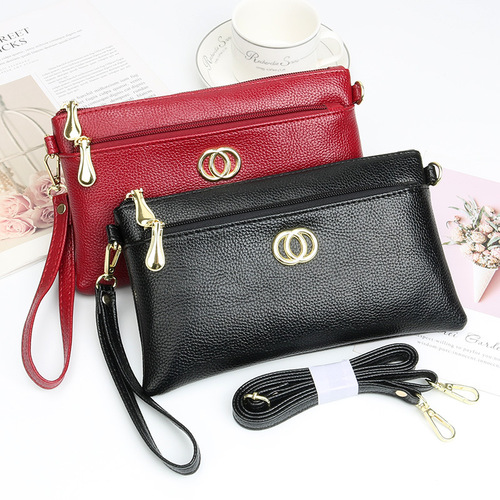 New floral women's crossbody bag Korean style fashion simple women's clutch mobile phone bag coin purse women's small bag