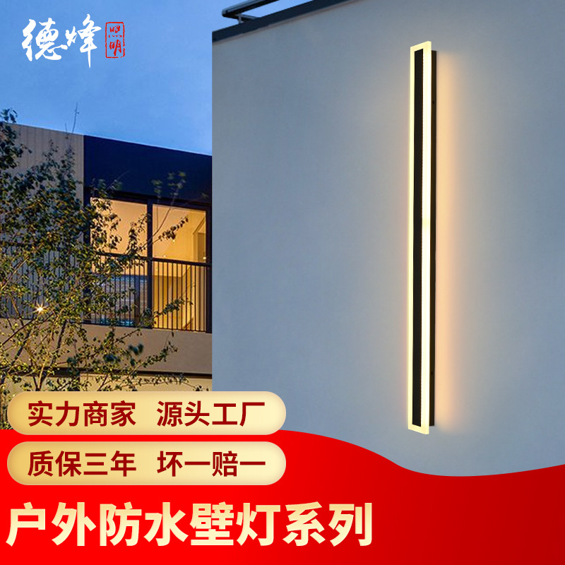 Travel waterproof LED sconce for country house solar-powered for…