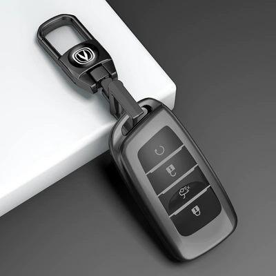 Generation Cs55/35/X5 Eado Plus Car, Car key bag - model-d-key-cover-metal-buckle-titanium-gray