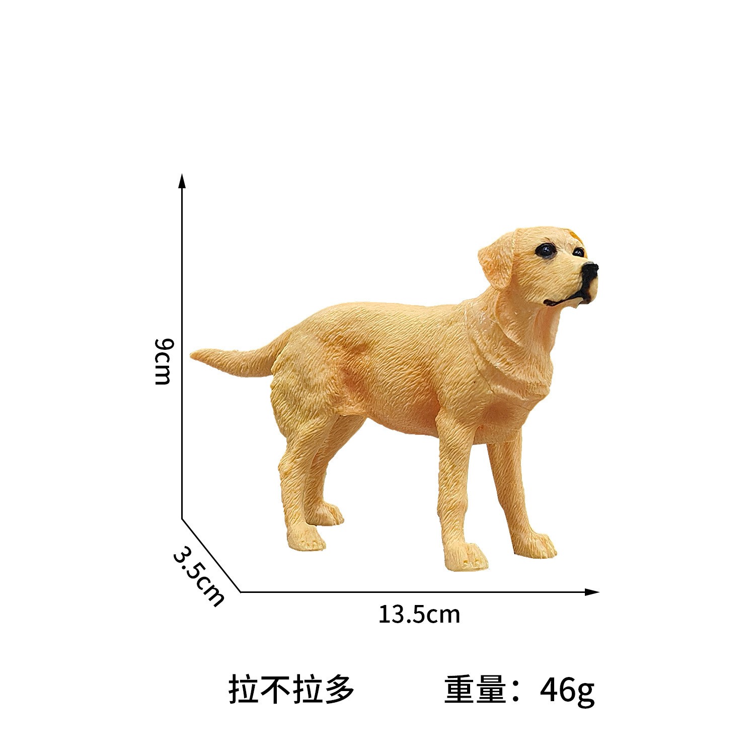 Modelo de animal de simulación transfronteriza, perro gato, perro vip, perro de leña, perro dorado, gato siamés, gato azul, gato naranja, modelo de adornos de gato