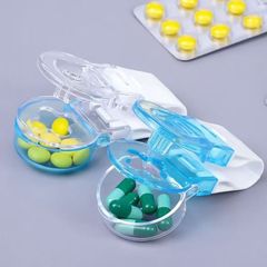 ポータブル薬片取り器薬神器薬分け器ポータブルピルタック日本薬取り器
