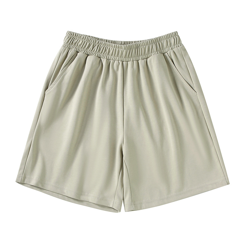 2026 Summer 240g FOG Color Quick-drying Cotton Shorts Loose American Simple Street Tide Brand Casual Five-point Pants_viptrois.com