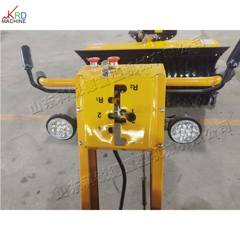 手推式小区物业清雪机 大马力抛雪机 小型校园跑道用清扫扬雪机