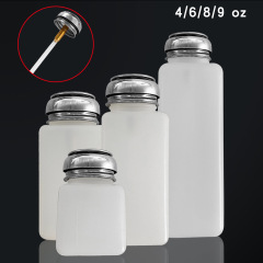 Press alcohol bottle, washing water bottle, wiper water bottle, plastic alcohol bottle, press water, manicure water bottle