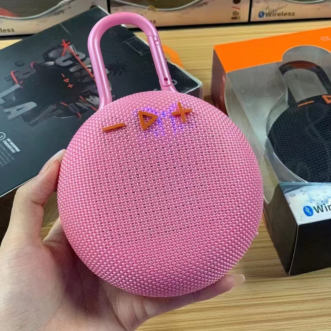Cross-Border Clip3Max Wireless Bluetooth Speaker Sports Outdoor Hook Subwoofer Convenient Small Audio Card