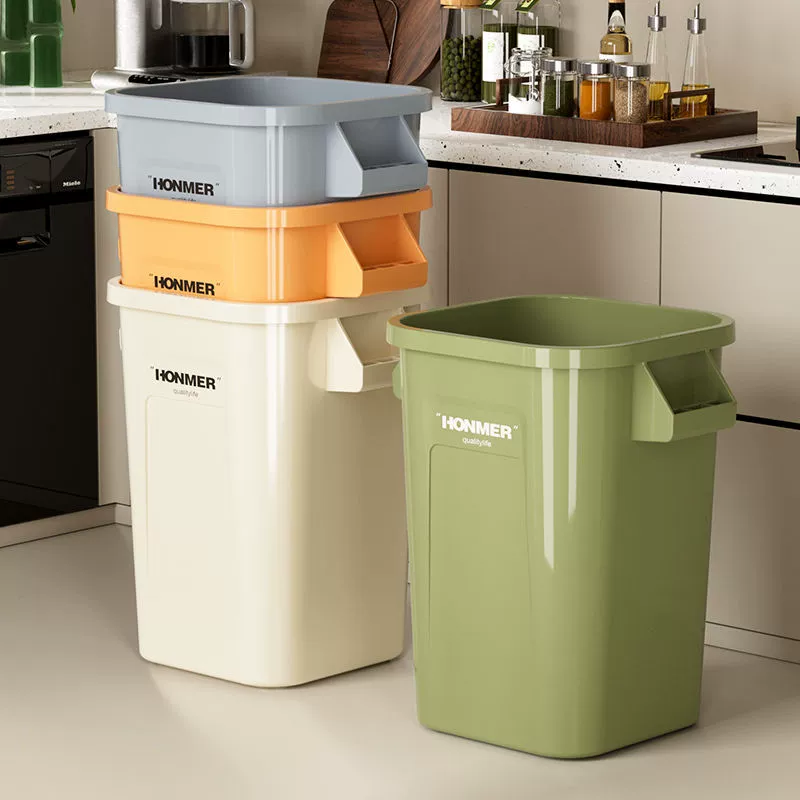 Кухонный специальный мусорный бак, очень большой высокий бытовой контейнер для хранения, новинка 2024 года, ведро для хранения большой емкости