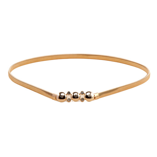 Elastic waist chain for women, skirt, waist, metal chain, gold belt, decorative girdle, versatile sweater, thin belt