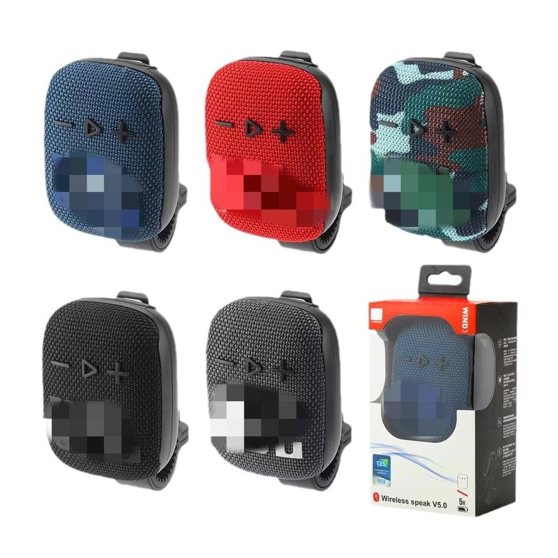 新型wind3無線bluetoothスピーカー屋外自転車固定架ミニサブウーファー付きカード付き小型オーディオ|undefined